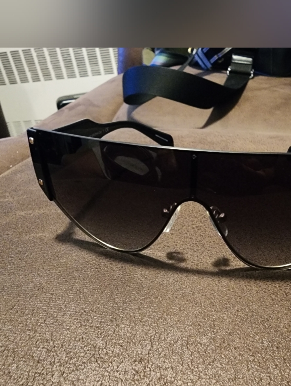 Michael Kors Black Gradient Shield Sunglasses - Picture 2 of 4
